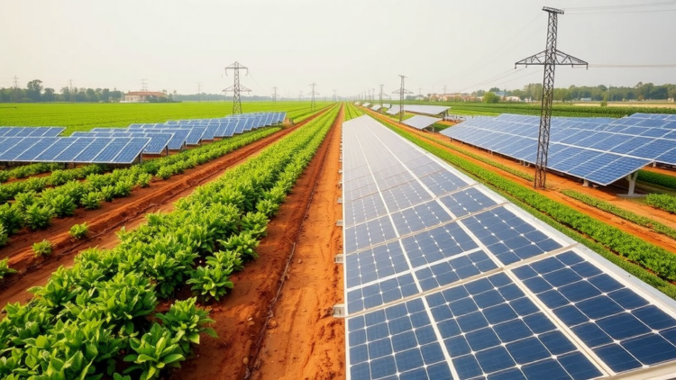 Smarter Solar Farm Layouts Boost Crops and Power Together