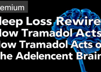 Sleep Loss Rewires How Tramadol Acts on the Adolescent Brain