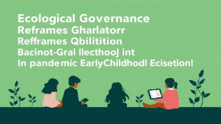 Ecological Governance Framework Reframes Digital Technology in Post-Pandemic Early Childhood Education