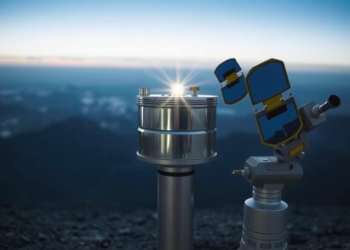 Laser Ranging Beacon With Multiple Reflectors Lets Telescopes Identify Satellites and Track Their Attitude
