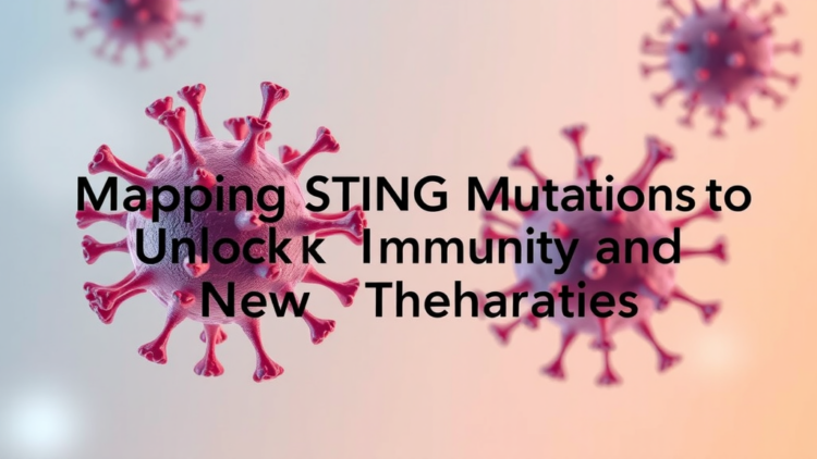 Mapping STING Mutations to Unlock Immunity and New Therapies