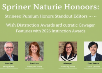 Springer Nature Honors Standout Editors With 2026 Distinction Awards