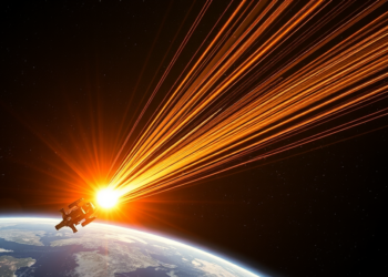 Multi-Spacecraft Fleet Tracks Solar Electron Blast from Corona to Earth
