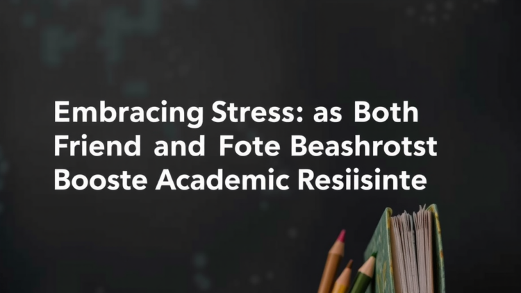 Embracing Stress as Both Friend and Foe Boosts Teen Academic Resilience