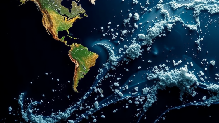 AI Reads the Ocean From Space to Predict Where Microplastics Pile Up