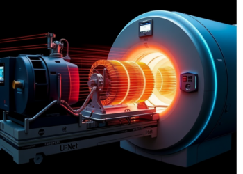 U-Net Transformer Speeds Up Magnetic Resonance Elastography Reconstruction