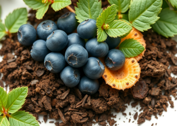 Green Nanosilica and Soil Fungi Team Up to Shield Blueberries From Drought