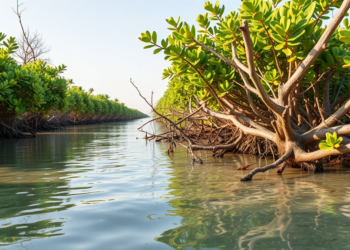 Aquaculture runoff may erode mangroves’ iron-shielded carbon stores and flip nitrogen cycling toward recycling