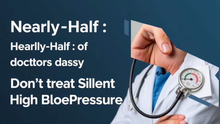Nearly Half of Hospital Doctors Say Don’t Treat Silent High Blood Pressure