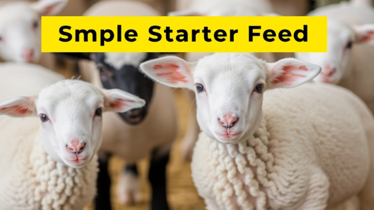 Simple Starter Feed Boosts Lamb Growth Before and After Weaning