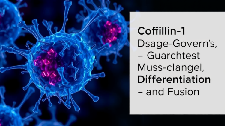 Cofilin-1 Dosage Governs Muscle Cell Differentiation and Fusion, Study Reveals