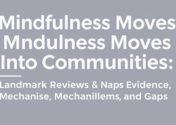 Mindfulness Moves Into Communities: Landmark Review Maps Evidence, Mechanisms, and Gaps