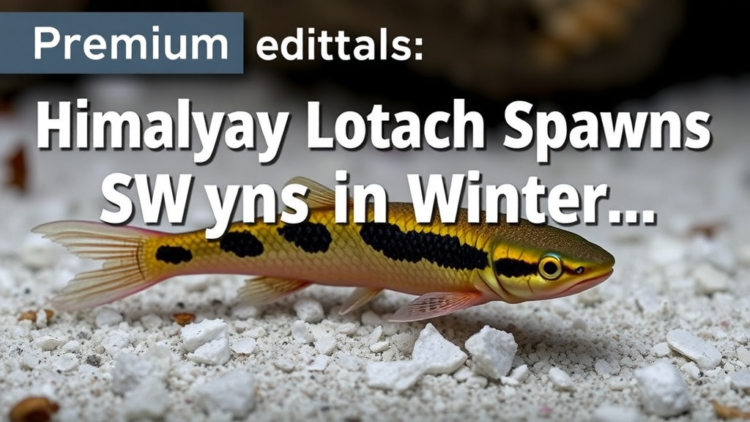 Himalayan Loach Spawns in Winter, First Reproductive Study Reveals