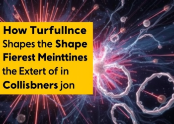 How Turbulence Shapes the Fiercest Collisions in the Universe