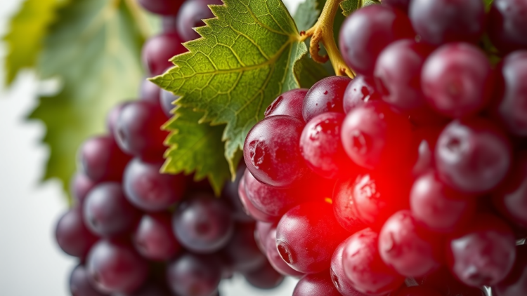 Grape Skin Compounds Shield Developing Gut From Inflammatory Stress