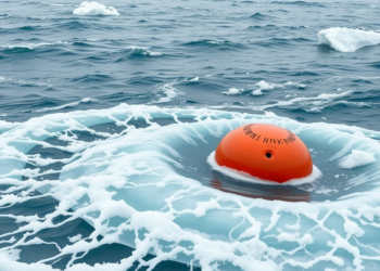 Ocean Waves Quietly Push Sea Ice Around, and New Buoy Data Finally Show How Much