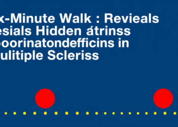 Six-Minute Walk Test Reveals Hidden Gait Coordination Deficits in Multiple Sclerosis