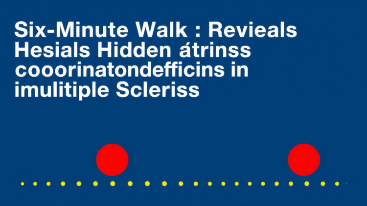 Six-Minute Walk Test Reveals Hidden Gait Coordination Deficits in Multiple Sclerosis