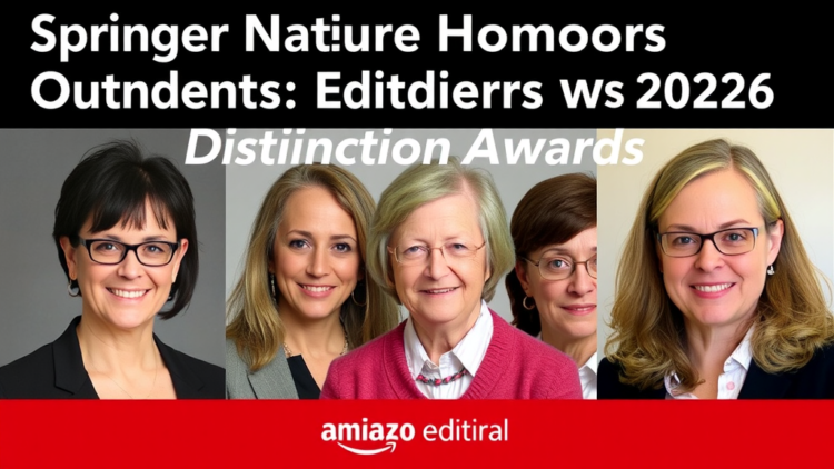 Springer Nature Honors Outstanding Editors With 2026 Distinction Awards