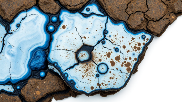 Iron-Rich Concretions Drive Localized Corrosion of Blue-and-White Glaze Recovered from the Sea