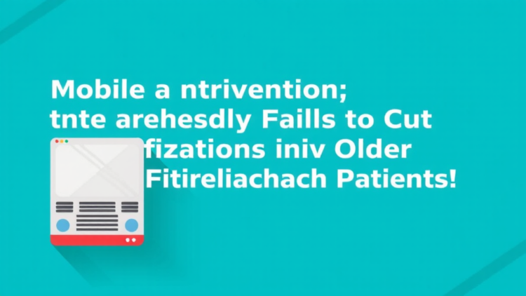 Mobile Health Intervention Fails to Cut Hospitalizations in Older Atrial Fibrillation Patients