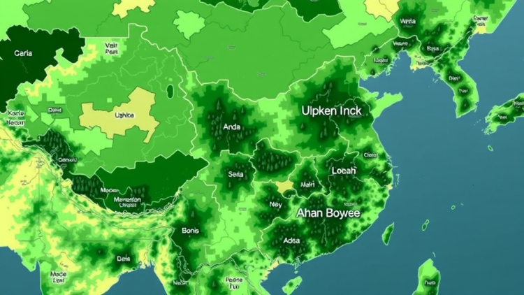 County-Level Carbon Maps Reveal a Deepening Divide Between Fujian’s Forests and Its Coastal Factories