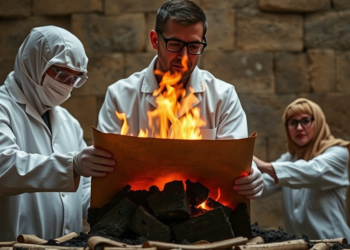 Scientists Burn Their Own Scrolls to Unlock the Secrets of Herculaneum’s Charred Papyri