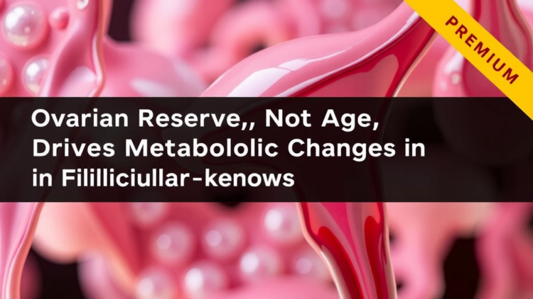 Ovarian Reserve, Not Age, Drives Metabolic Changes in Follicular Fluid