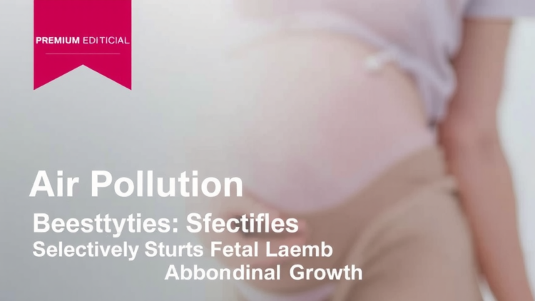 Air Pollution Before Birth Selectively Stunts Fetal Limb and Abdominal Growth