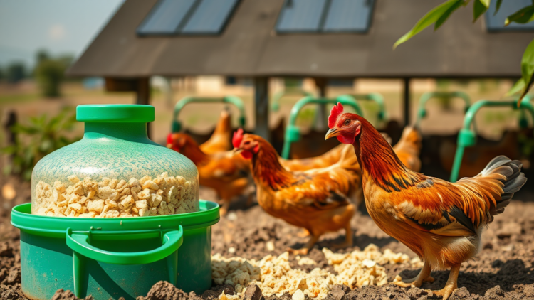 Chicken Droppings Turned Into Biogas as Solar Heating Boosts Renewable Energy Yield on Nigerian Farms