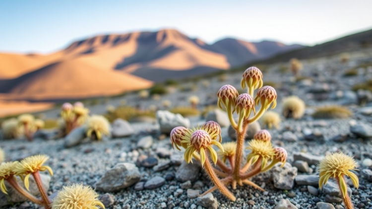 Molecular Efficiency Decides Which Alpine Desert Plants Survive Warming Climates