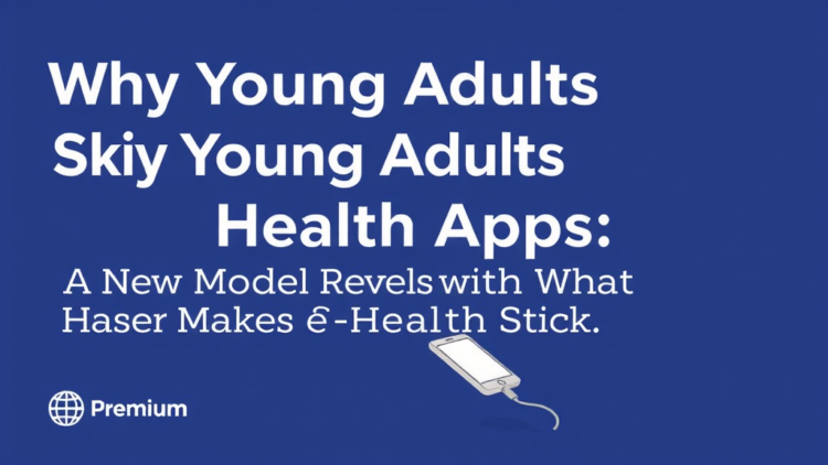 Why Young Adults Skip Health Apps: A New Model Reveals What Makes eHealth Stick