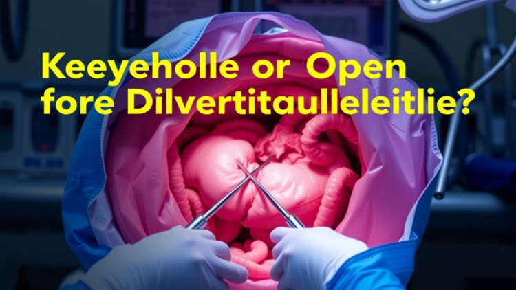 Keyhole or Open Surgery for Diverticulitis? Landmark Review Maps Where Laparoscopy Wins