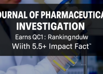 Journal of Pharmaceutical Investigation Earns Q1 Ranking With 5.5 Impact Factor