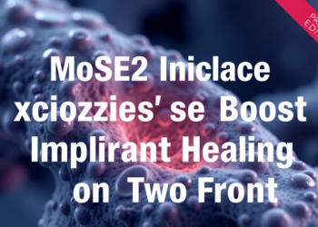 Biomimetic MoSe2 Nanozymes Boost Implant Soft Tissue Healing on Two Fronts