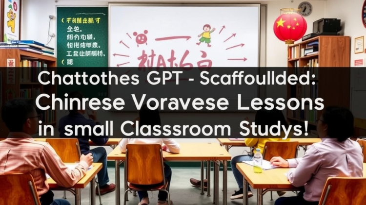 ChatGPT-Scaffolded Chinese Vocabulary Lessons Show Promise in Small Classroom Study