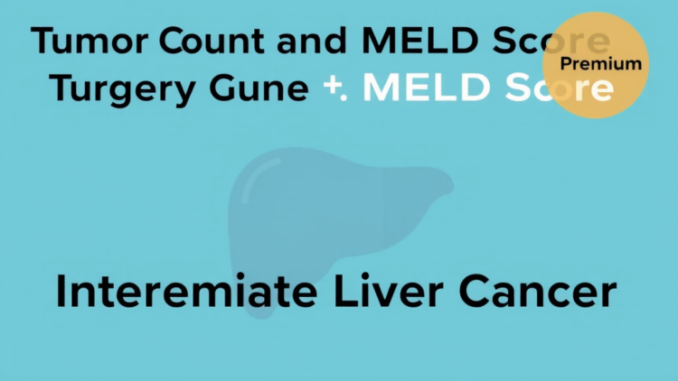 Tumor Count and MELD Score Guide Surgery Choice for Intermediate Liver Cancer