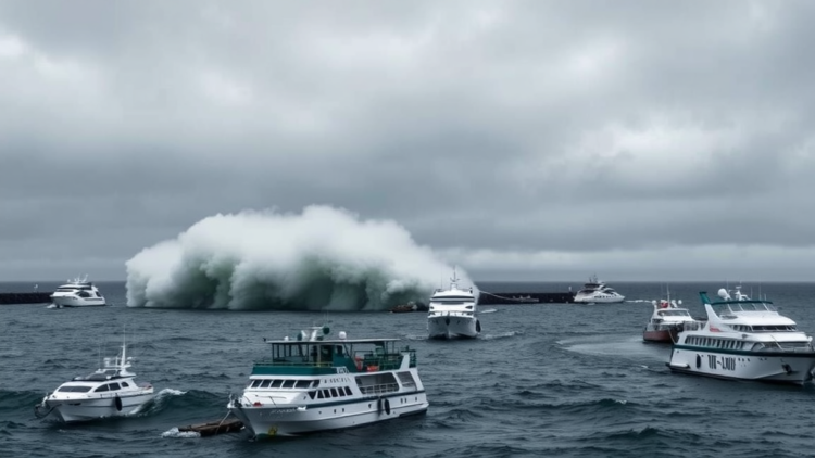 Atmospheric Waves Turn Three South Atlantic Harbors Into Very Different Resonators