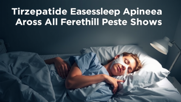 Tirzepatide Eases Sleep Apnea Across All Patient Types, Landmark Post Hoc Analysis Shows