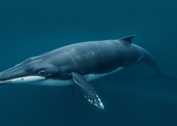 Humpback Whale Mother Keeps Vigil Beside Her Stillborn Calf
