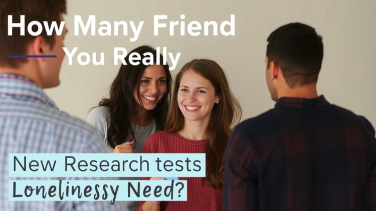 How Many Friends Do You Really Need? New Research Tests Loneliness Targets