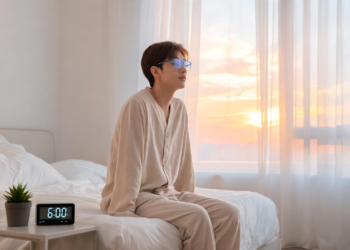 Blue-Light Blocking Glasses and Morning Light Shift Young Adults’ Body Clocks Earlier