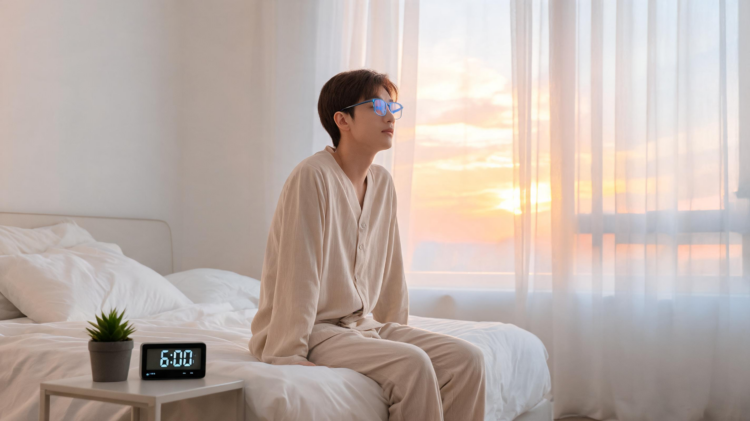 Blue-Light Blocking Glasses and Morning Light Shift Young Adults’ Body Clocks Earlier