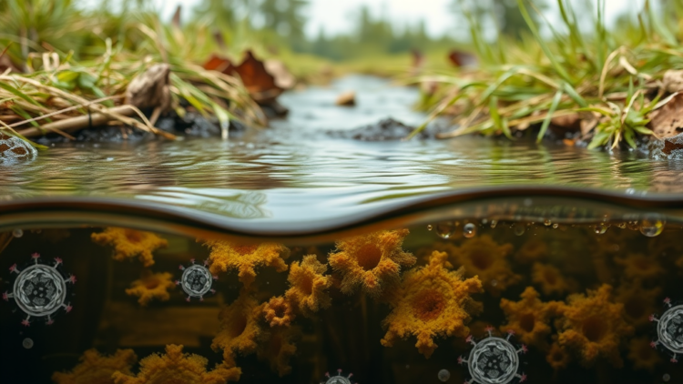 Wastewater Chemical Stress Pushes River Microbes to Emit More Greenhouse Gases