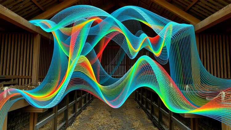 Open-Source Lattice Boltzmann Solver Speeds Barn Airflow Simulations