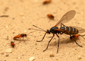 Urban Pollution Reshapes Insect Life Along a Semi-Arid River in Botswana