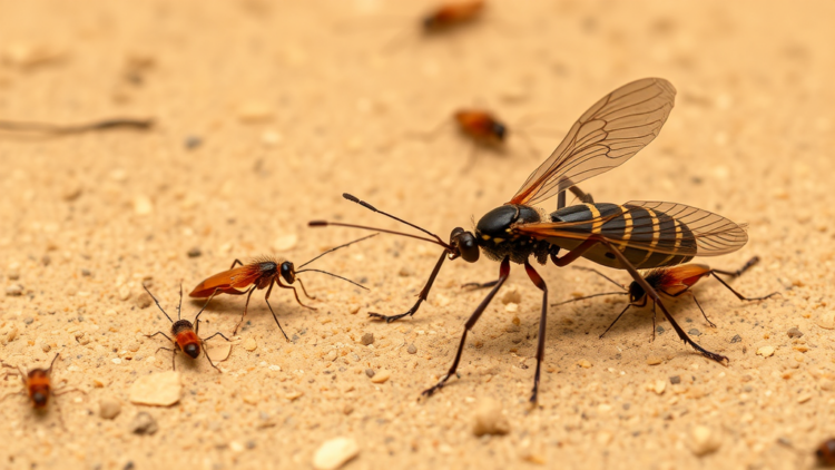 Urban Pollution Reshapes Insect Life Along a Semi-Arid River in Botswana