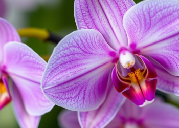 A Single Metabolic Switch May Decide Whether Orchid Petals Turn Deep Purple or Pale Lavender