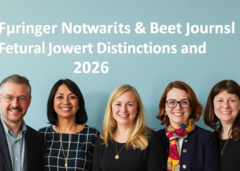 Springer Nature Honors Standout Journal Editors With 2026 Distinction Awards