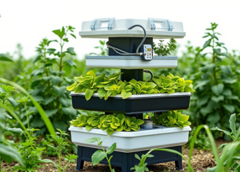 Open-Source Solar-Powered Aeroponic Tower Grows Food Off the Grid for $720